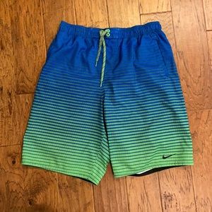 Nike swim trunks.  11 inch inseam.